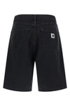 alta bermuda shorts in heavy cotton denim