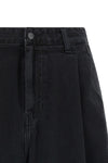 alta bermuda shorts in heavy cotton denim