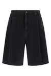 alta bermuda shorts in heavy cotton denim