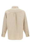 unlined sullivan cotton and linen blend walter overshirt
