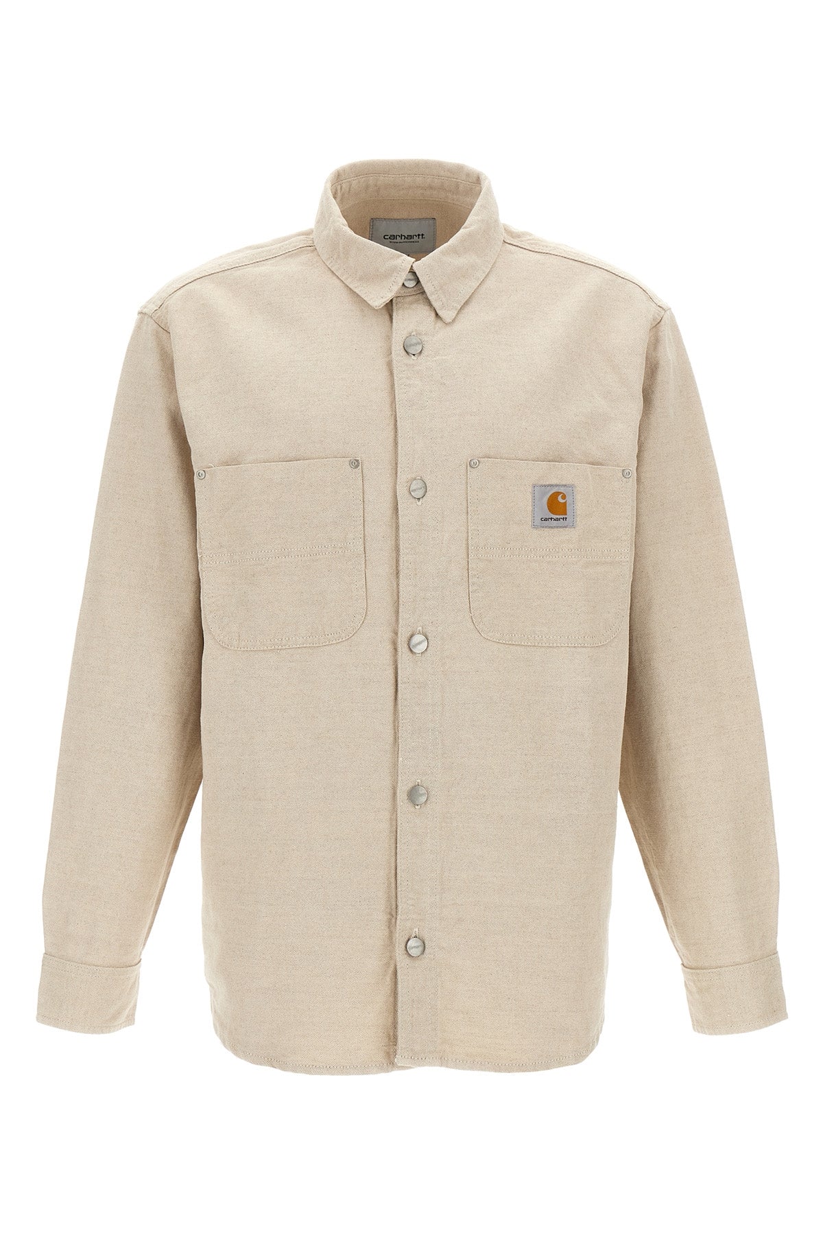 unlined sullivan cotton and linen blend walter overshirt