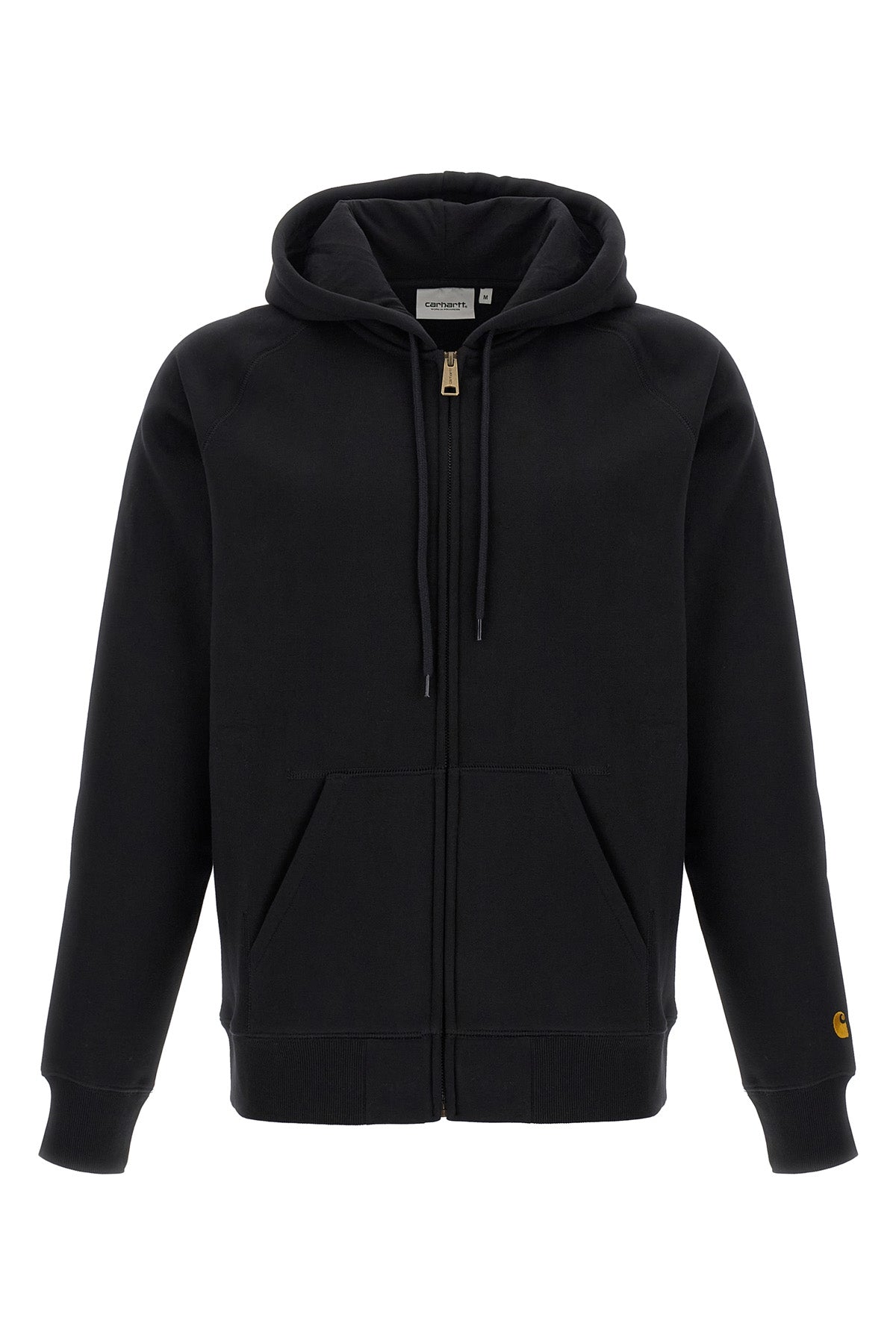 chase hoodie in heavy brushed polycotton jersey
