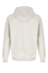 chase hoodie in heavy mélange brushed polycotton jersey