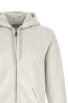 chase hoodie in heavy mélange brushed polycotton jersey