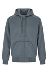chase hoodie in heavy brushed polycotton jersey
