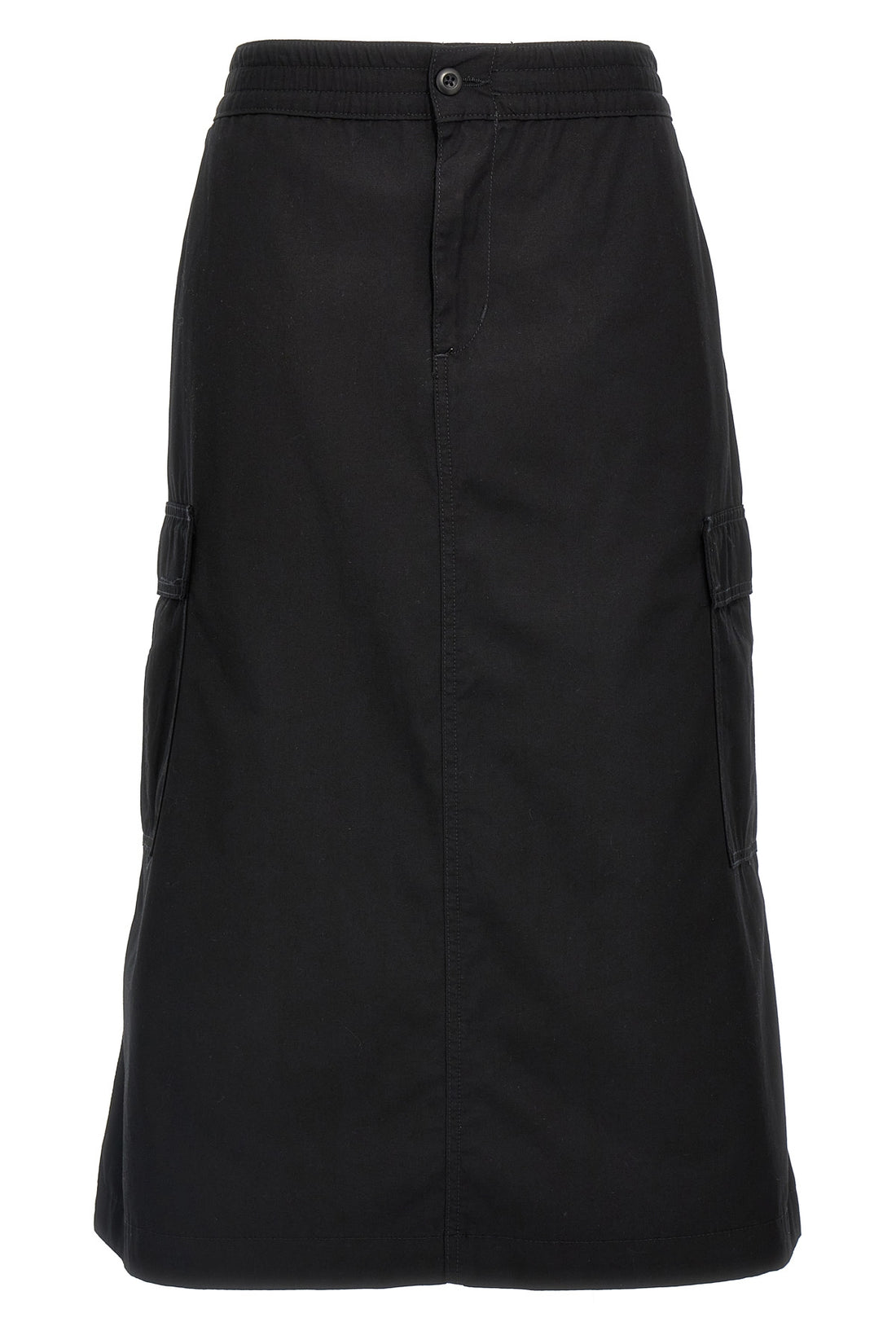 CARHARTT WIP XS midi skirt cargo in cotton poplin of medium weight
