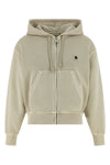 nelson hoodie in heavy unbrushed cotton jersey