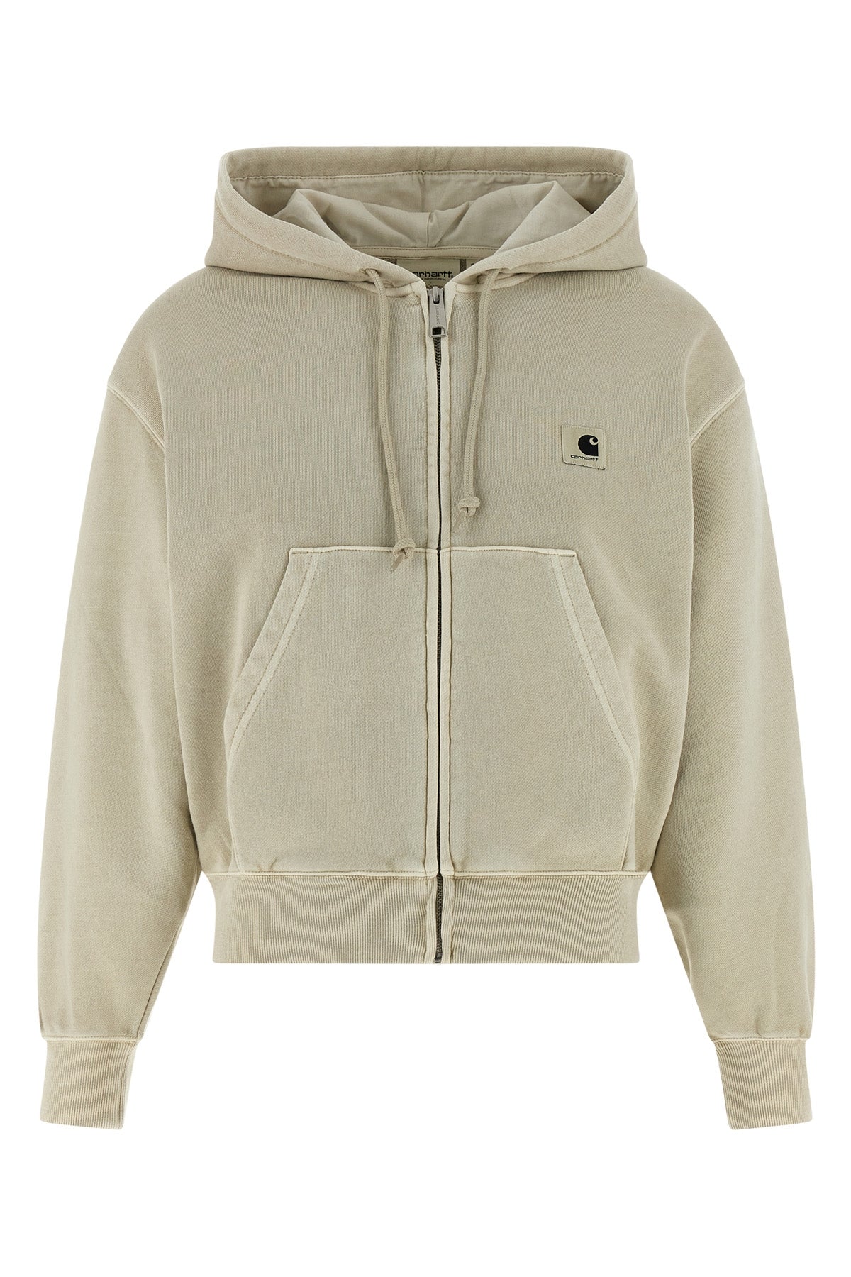 nelson hoodie in heavy unbrushed cotton jersey