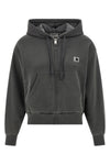 nelson hoodie in heavy unbrushed cotton jersey