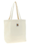 canvas graphic tote shopping bag in sturdy dearborn canvas