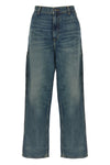 brandon single knee jeans in heavy camano stonewashed cotton denim
