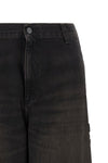 the brandon single knee carhartt wip jeans reinterpret the workwear aesthetic