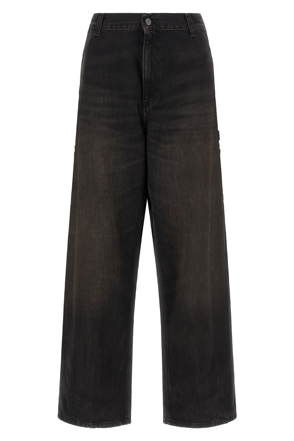 the brandon single knee carhartt wip jeans reinterpret the workwear aesthetic