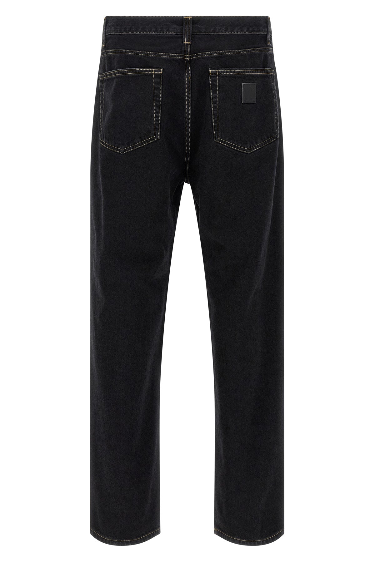 aaron jeans in durable smith stonewashed cotton denim