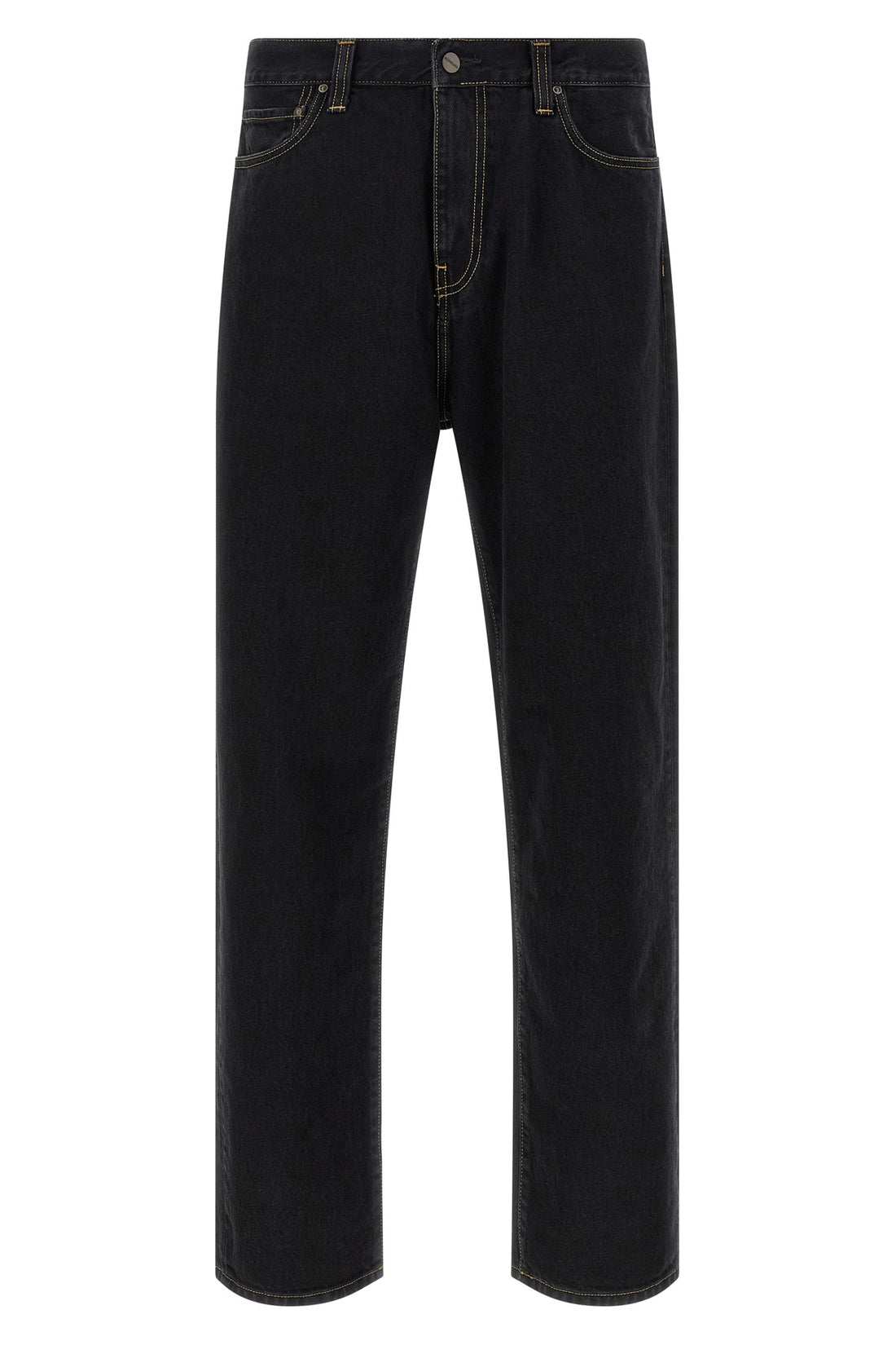 CARHARTT WIP 29 aaron jeans in durable smith stonewashed cotton denim