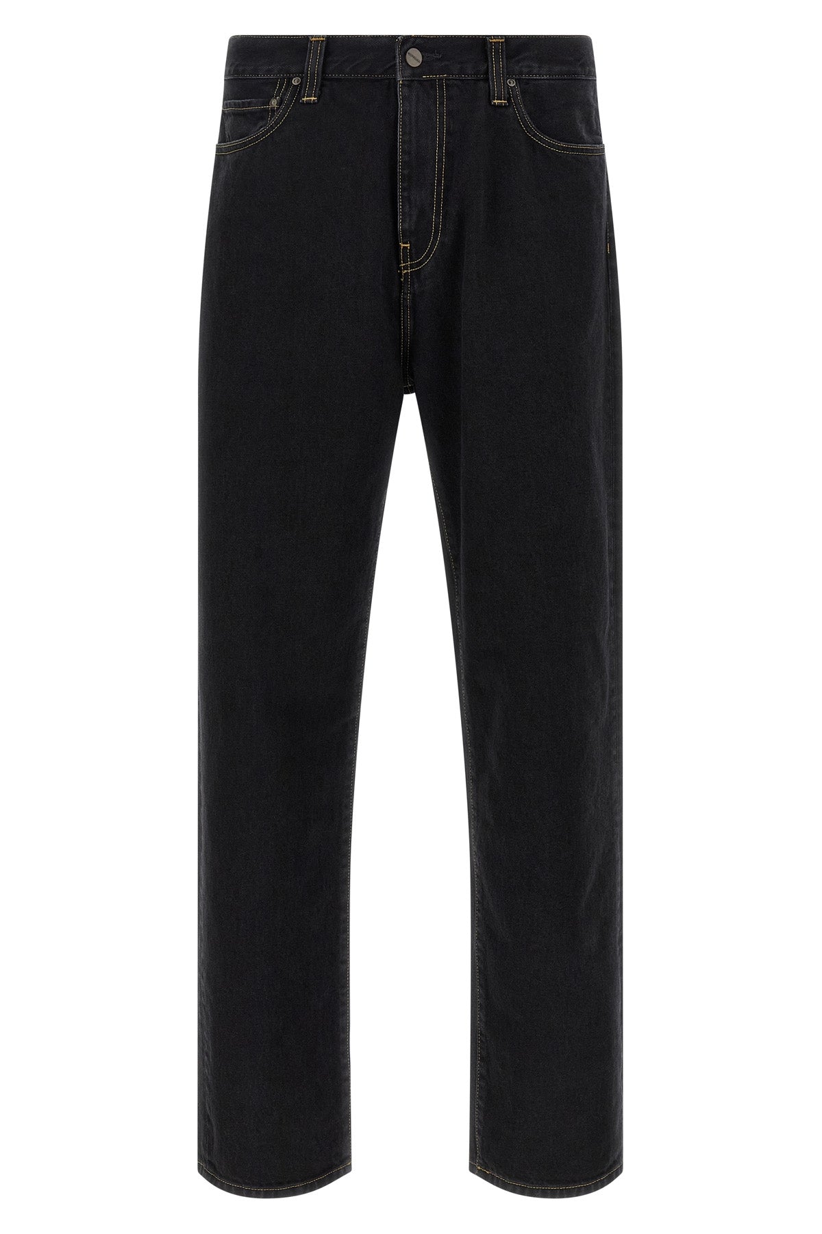 aaron jeans in durable smith stonewashed cotton denim