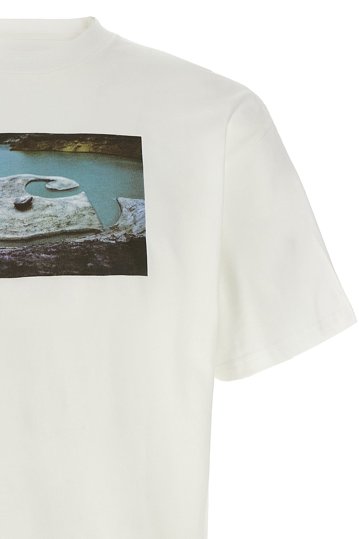 muddy water light cotton jersey t-shirt