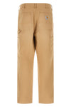 single knee trousers in heavy dearborn cotton canvas
