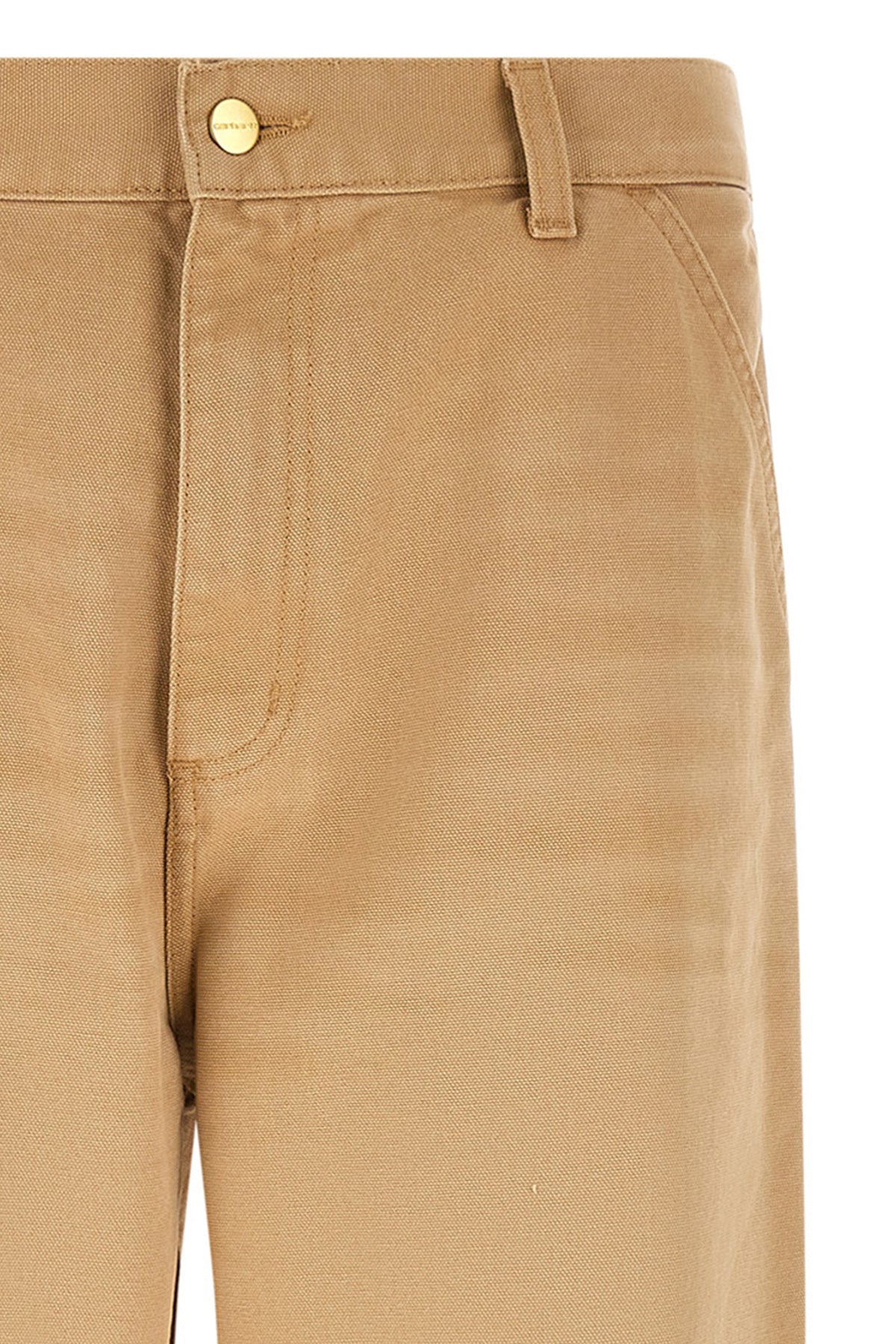 single knee trousers in heavy dearborn cotton canvas