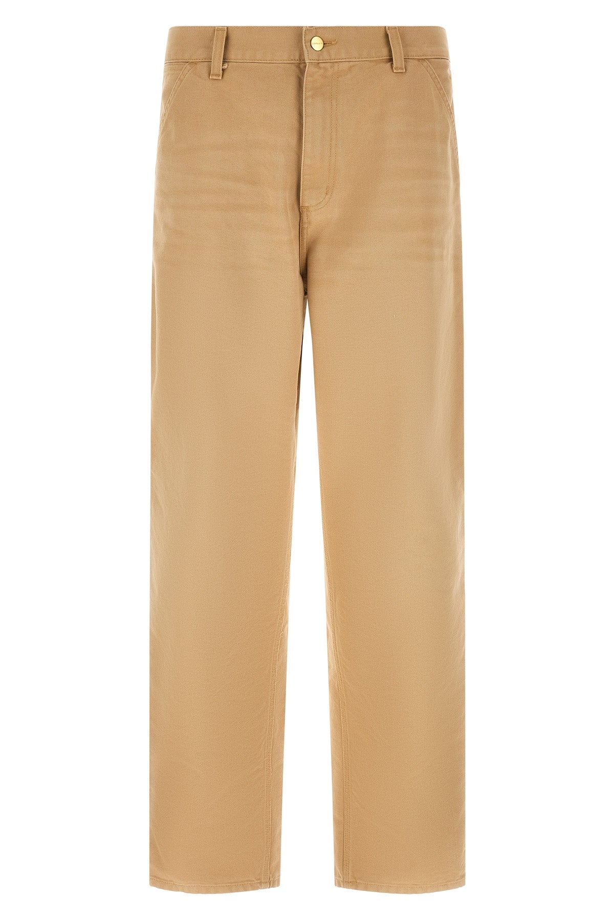 single knee trousers in heavy dearborn cotton canvas