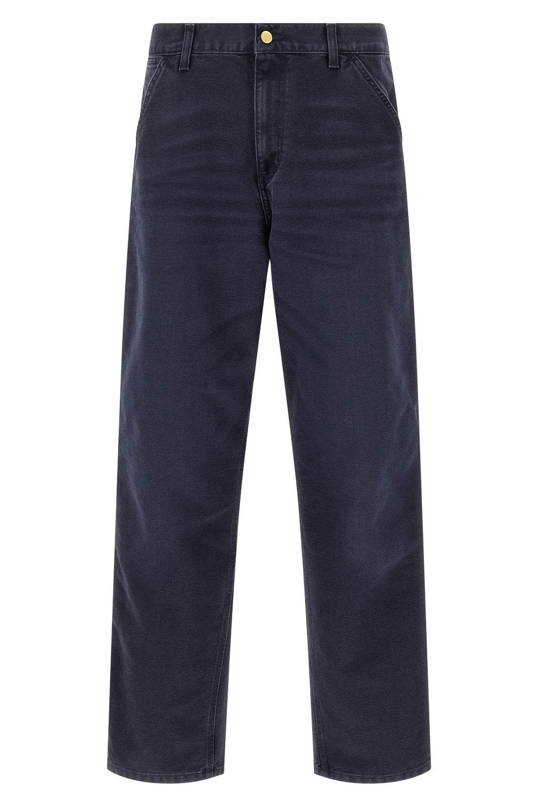 CARHARTT WIP 29 single knee trousers in heavy dearborn cotton canvas stone canvas wash