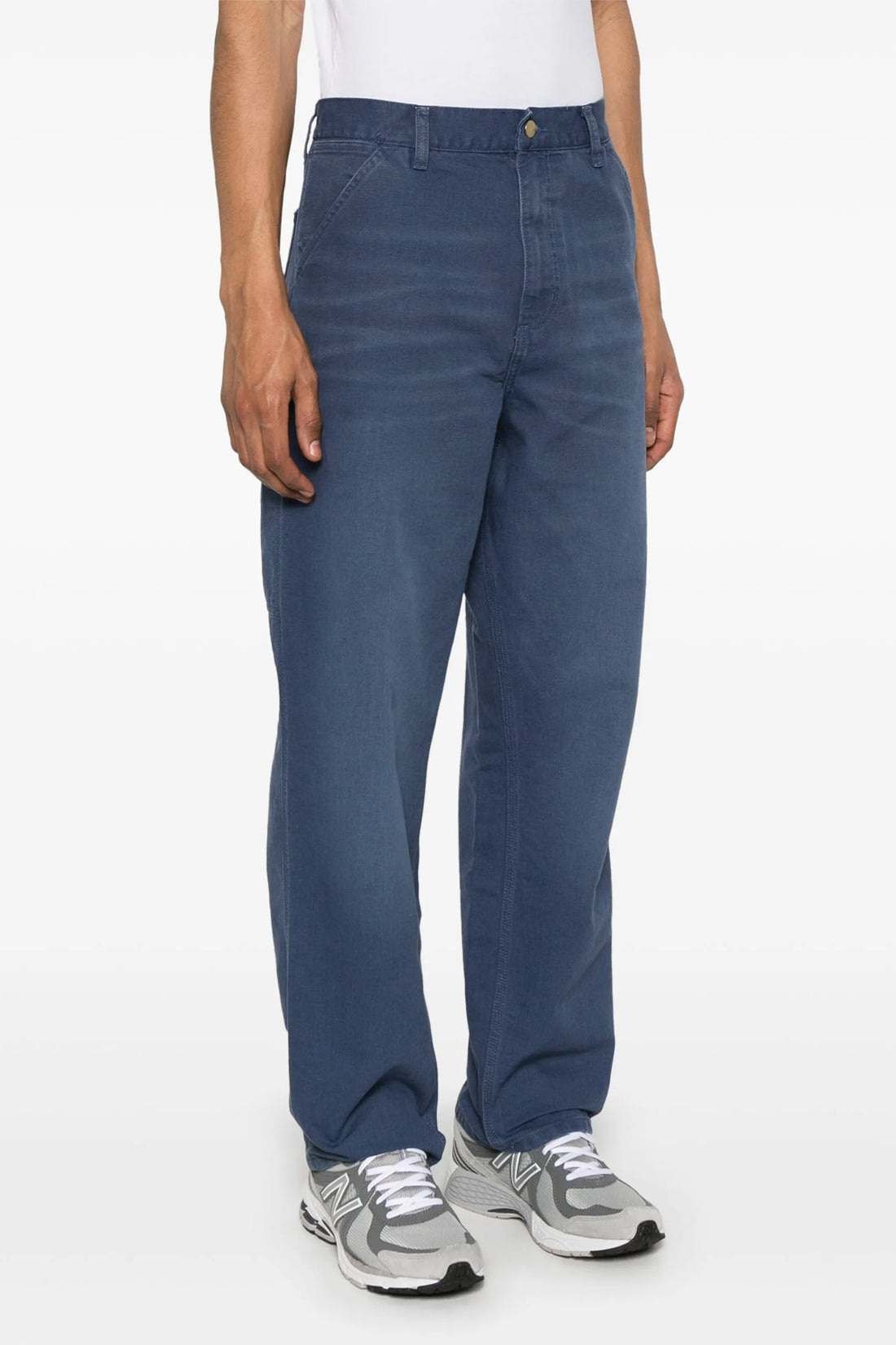 CARHARTT WIP 32 single knee pants in dearborn cotton canvas