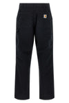 single knee trousers in heavy dearborn cotton canvas stone canvas wash