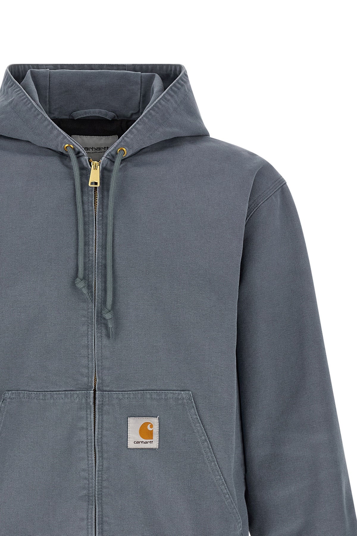 dearborn cotton canvas og active jacket of 340 grams stone canvas wash