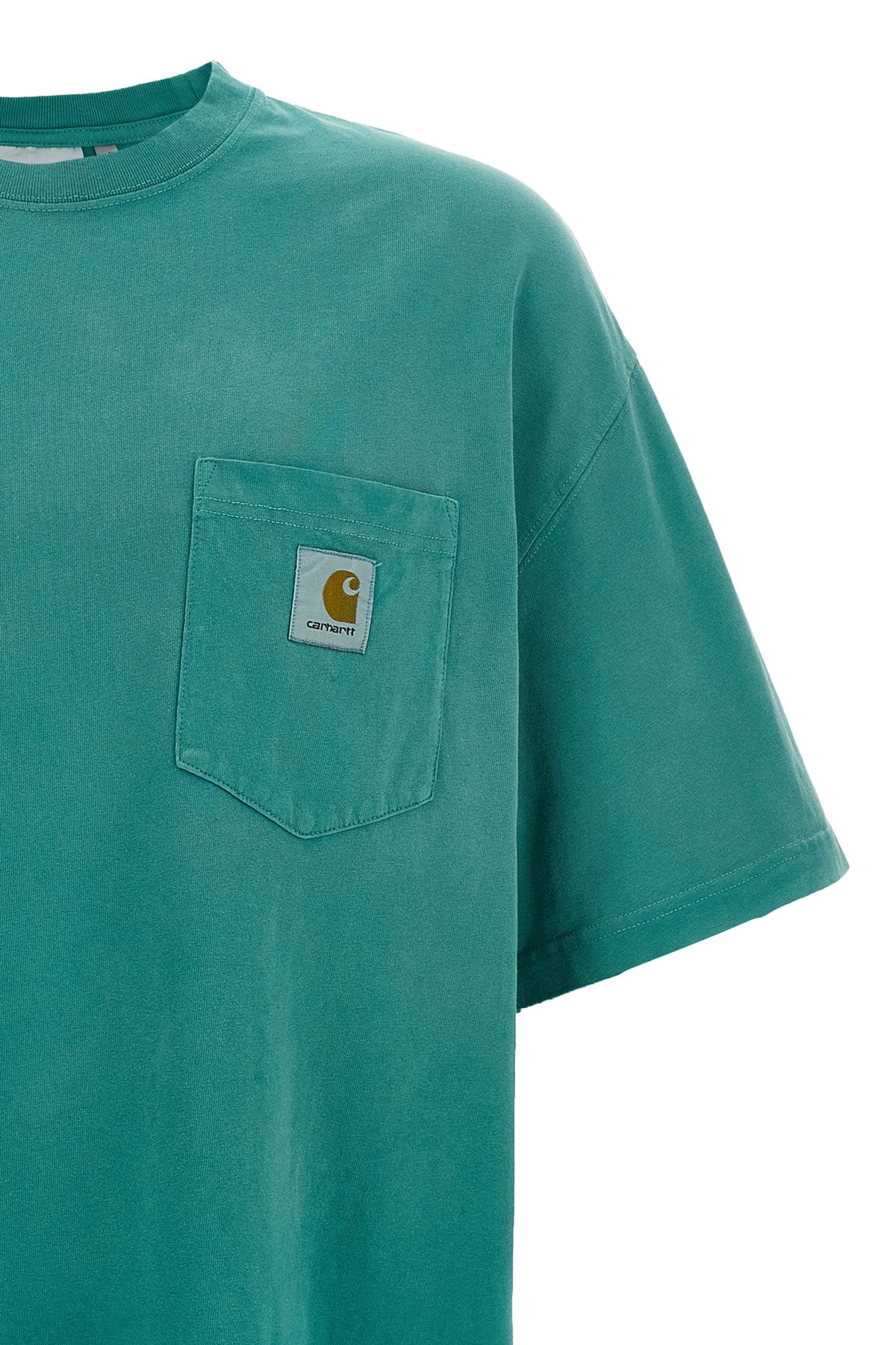 hudson cotton t-shirt dyed delavé garment