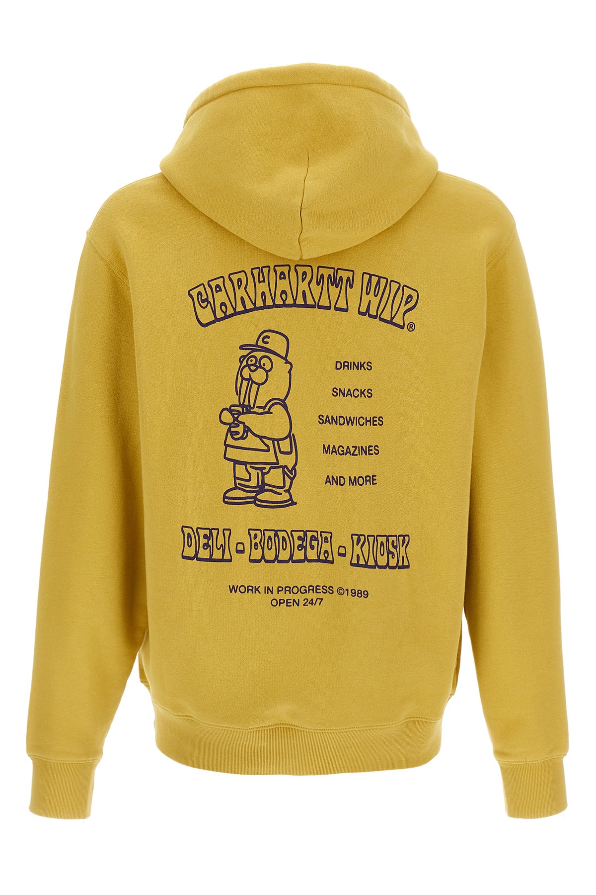 sandwich cotton hoodie