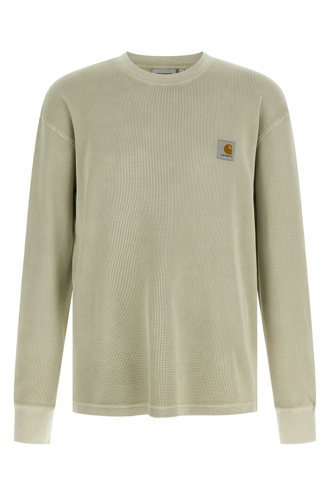 CARHARTT WIP XL vista waffle heavy cotton waffle fabric t-shirt dyed on the front