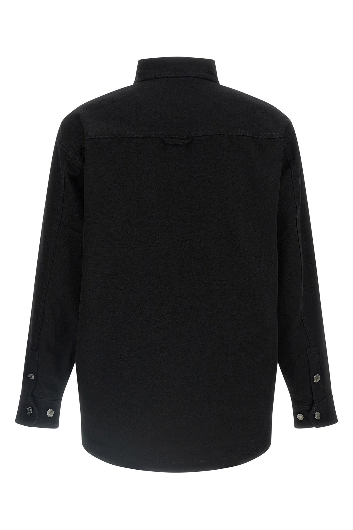 selby overshirt in heavy garment-dyed cotton canvas