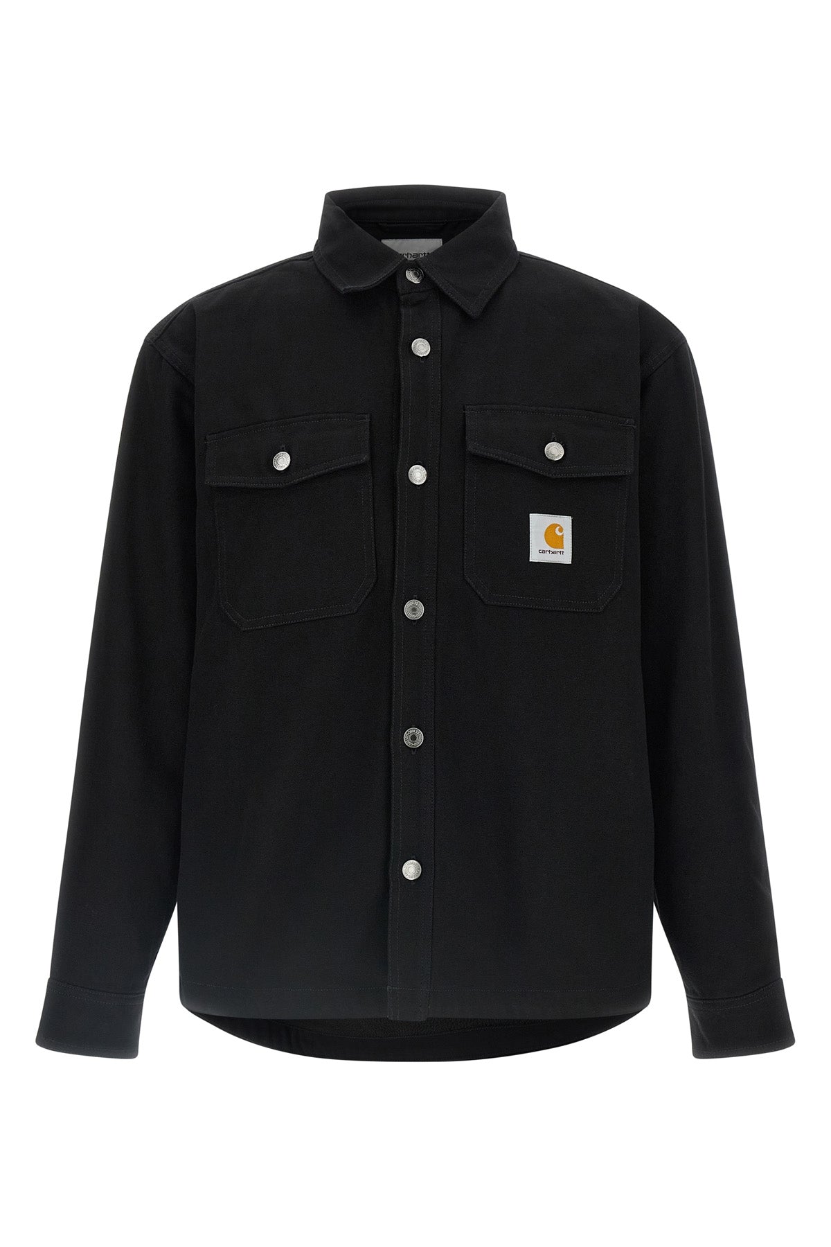 selby overshirt in heavy garment-dyed cotton canvas