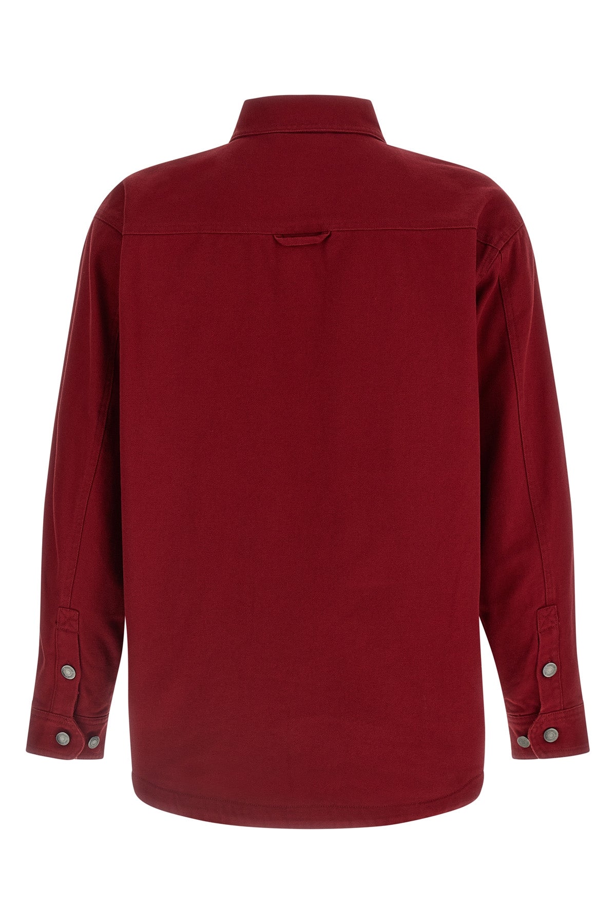 selby overshirt in heavy garment-dyed cotton canvas