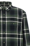 vaughn check made cotton jacquard shirt
