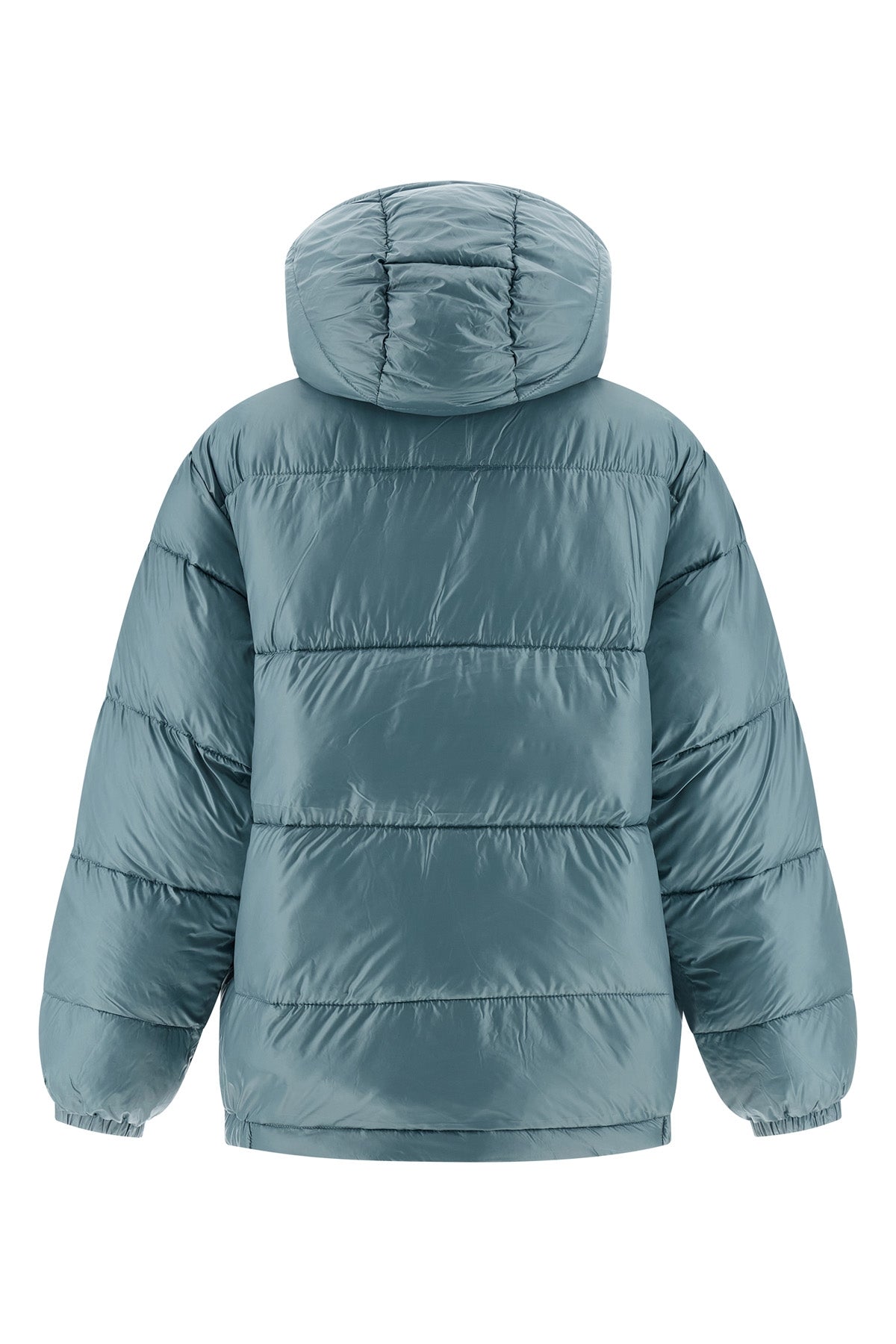 benson quilted and padded nylon down jacket