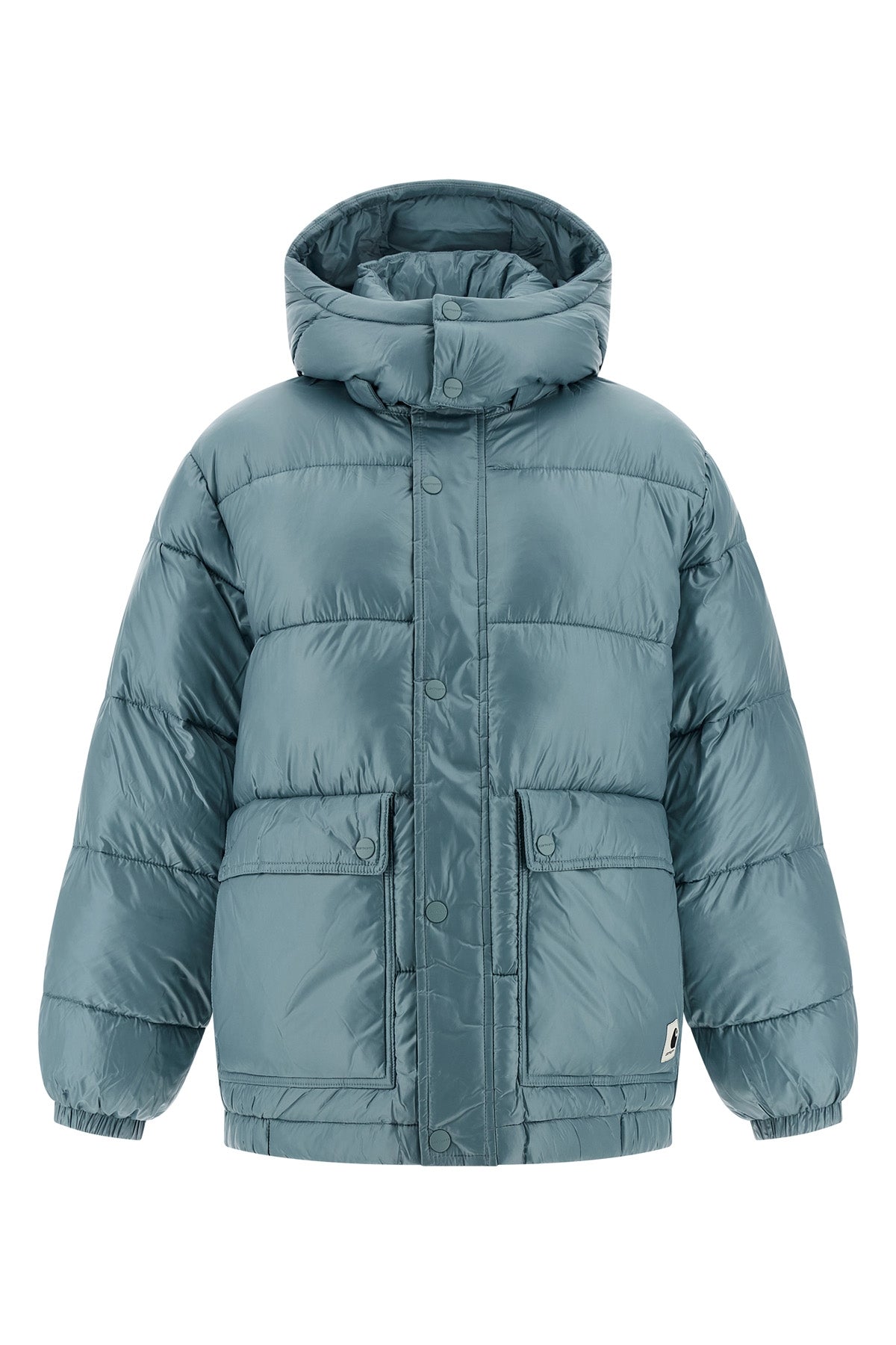 benson quilted and padded nylon down jacket