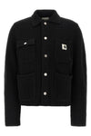 michigan sweater thick-weave ribbed wool blend cardigan