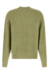 curtis sweater in mélange wool yarn blend