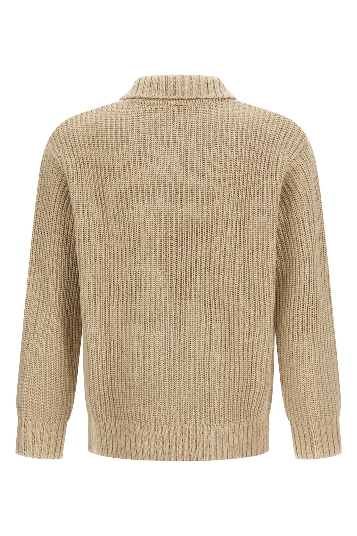 chore cardigan in acrylic blend yarn