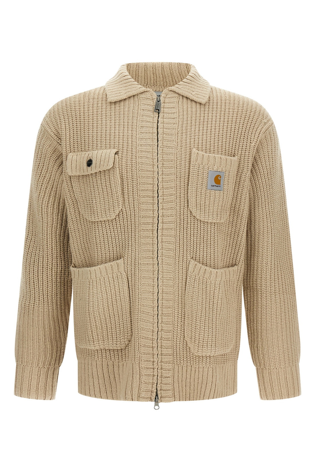 CARHARTT WIP XL chore cardigan in acrylic blend yarn