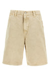 single knee dearborn cotton canvas bermuda shorts