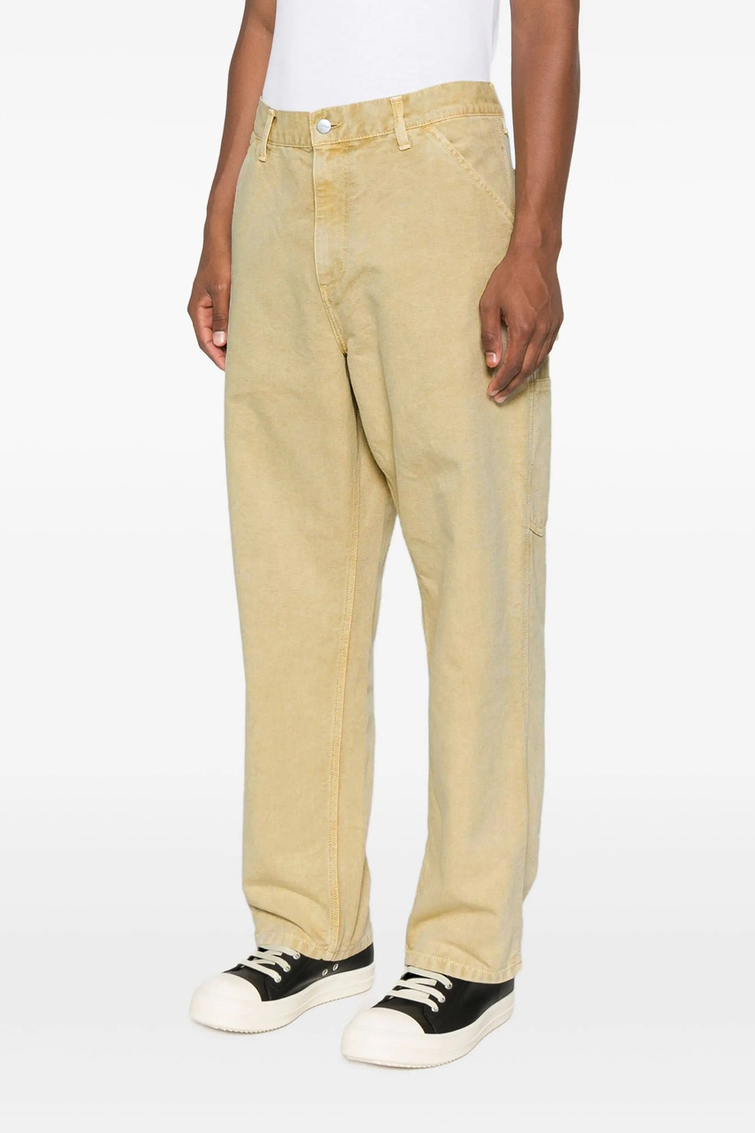 CARHARTT WIP 29 single knee dearborn cotton canvas pants