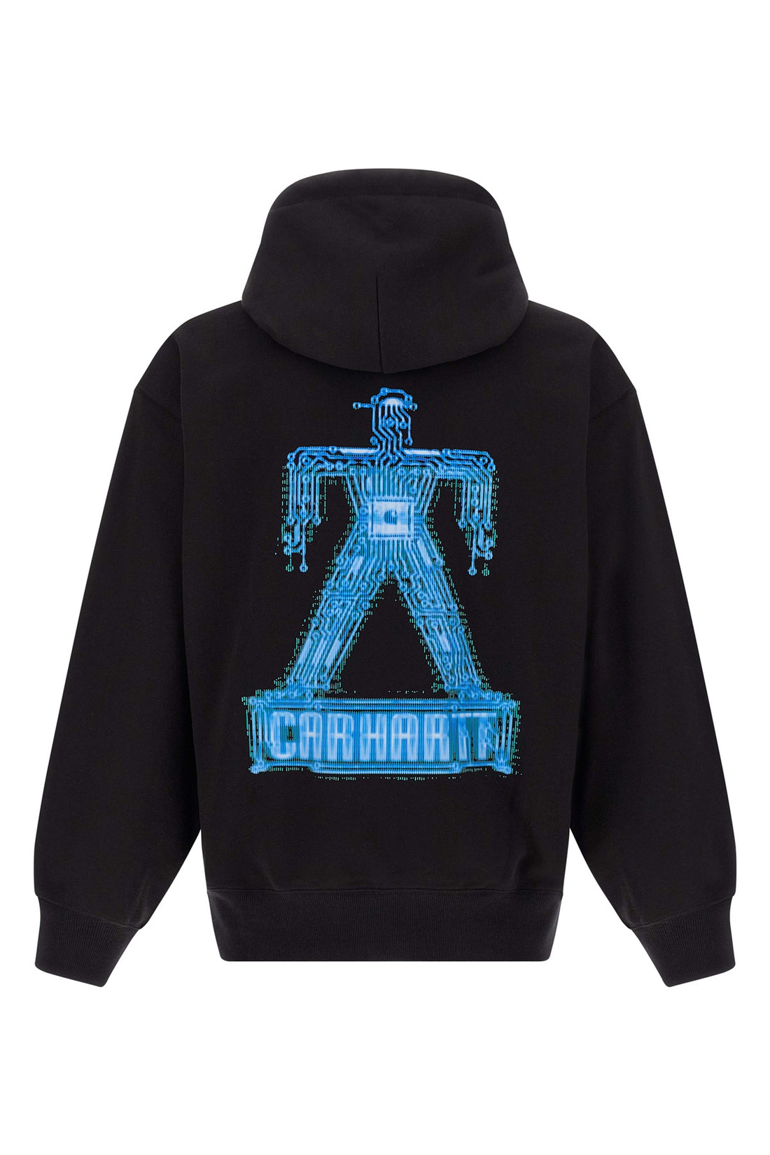 CARHARTT WIP L electric boogie hoodie in heavy brushed polyester-cotton jersey