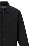 ray polyester and wool twill jacket