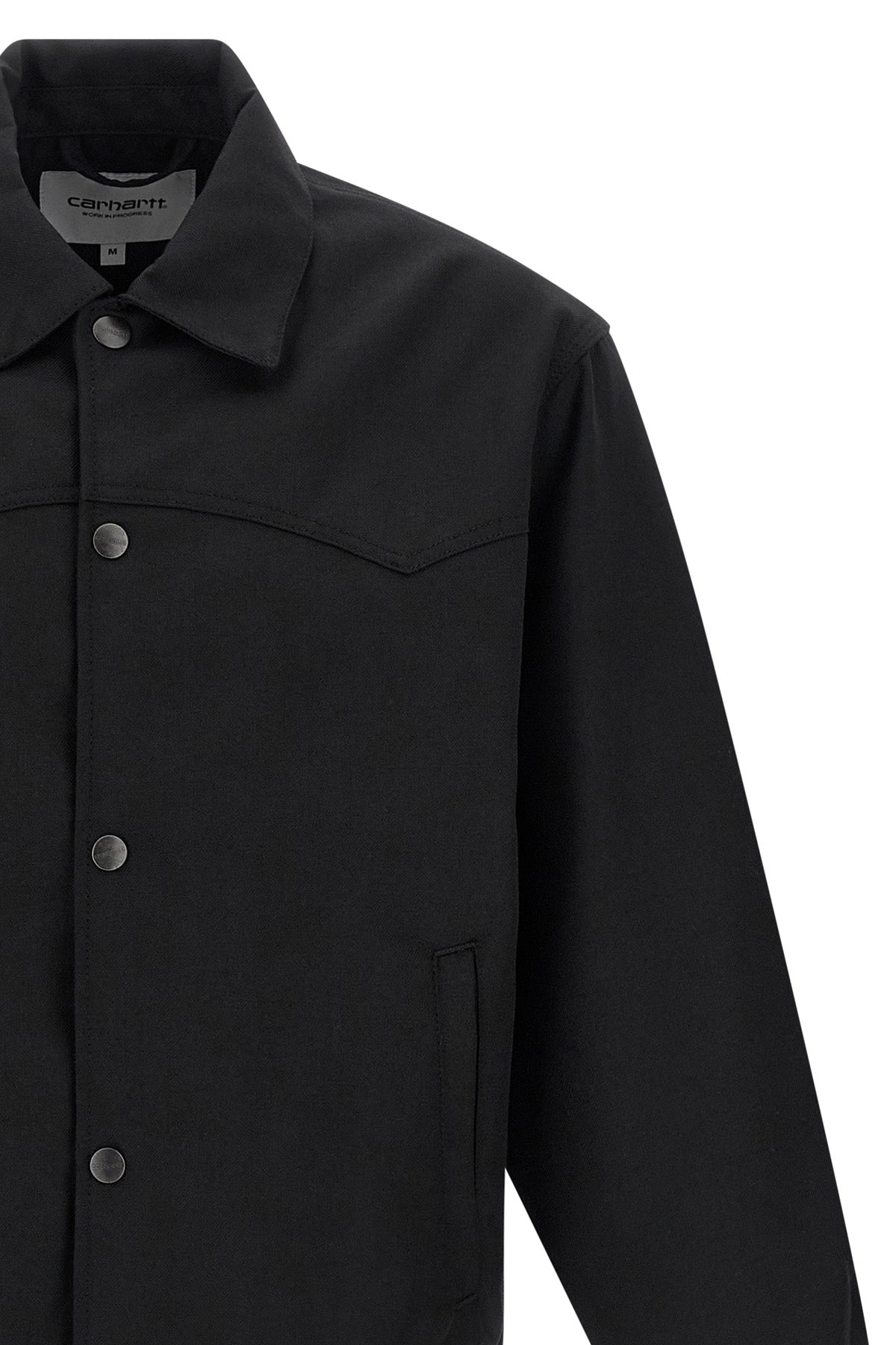 ray polyester and wool twill jacket