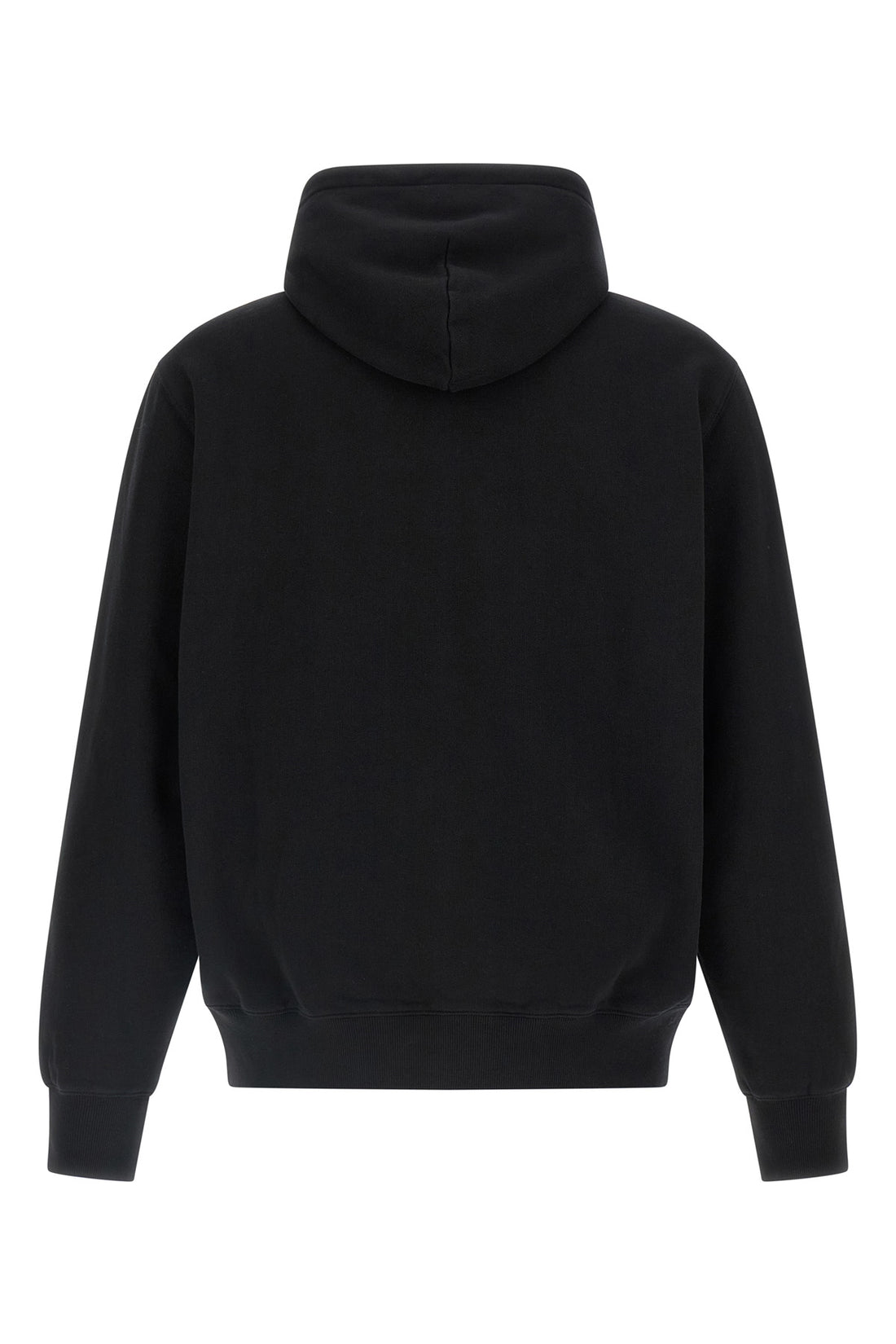 CARHARTT WIP L wild dog hoodie in heavy unbrushed mélange cotton jersey