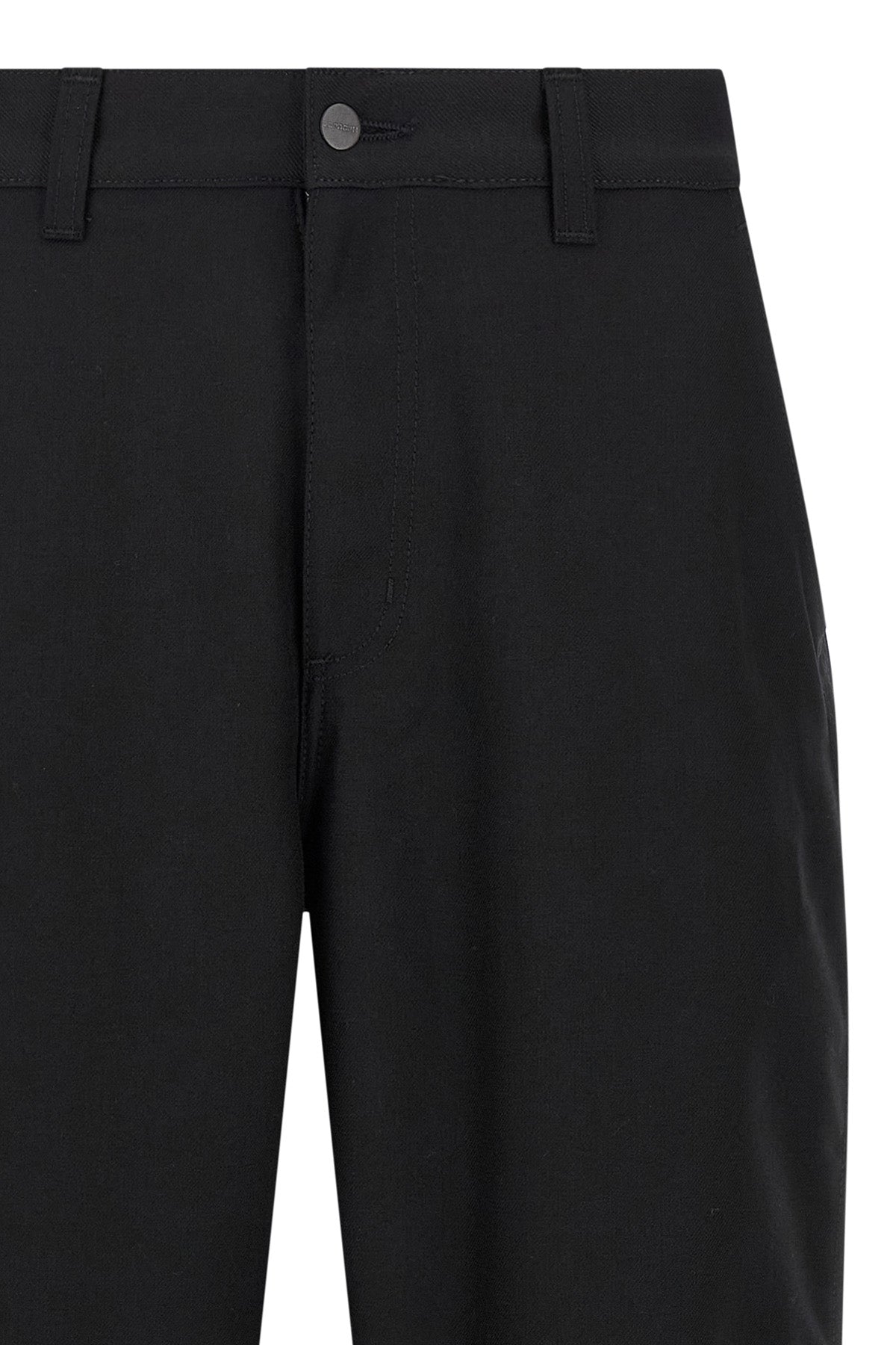 ray single knee trousers in polyester twill and medium weight wool
