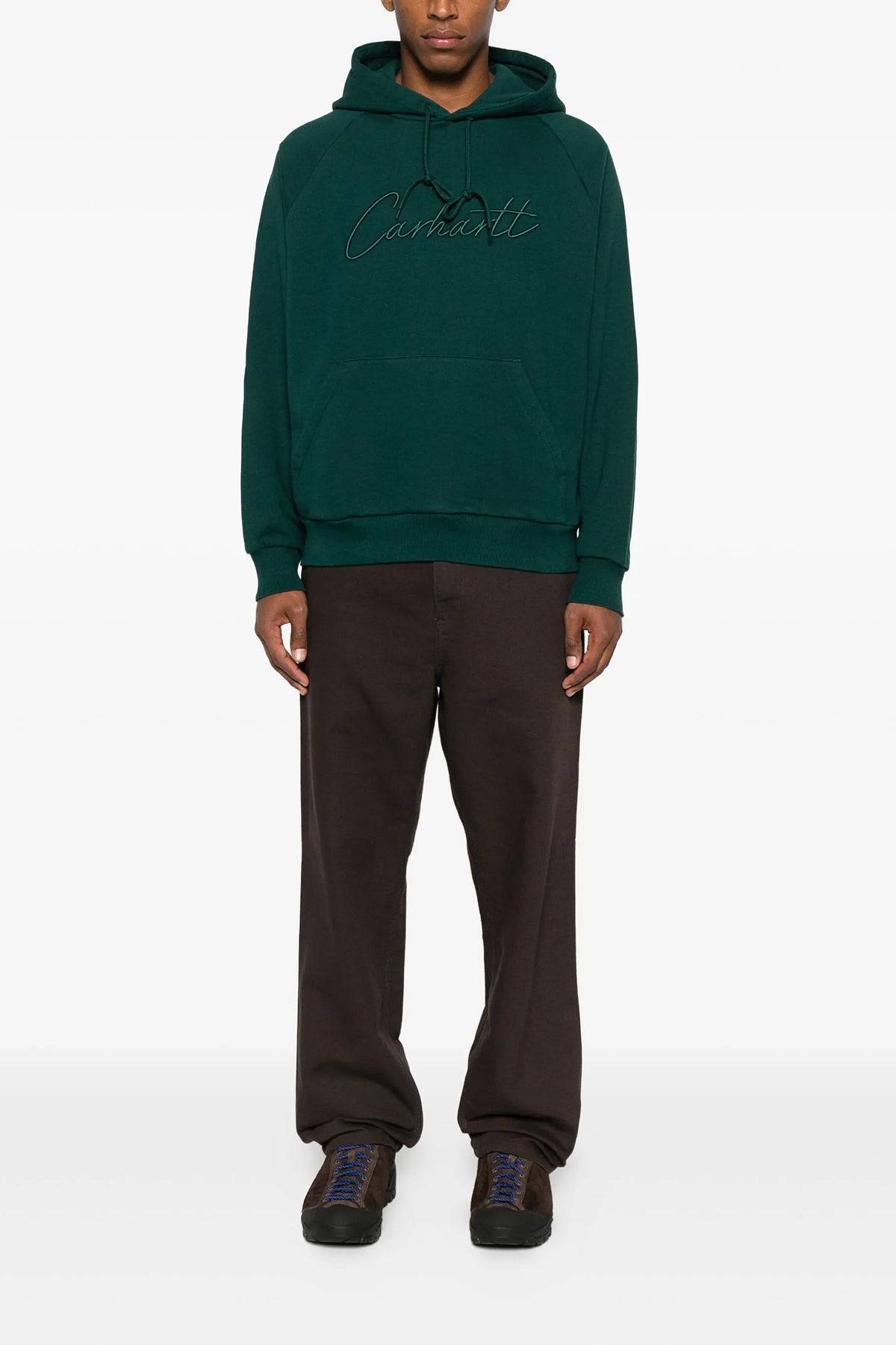 ray hoodie in heavy unbrushed cotton