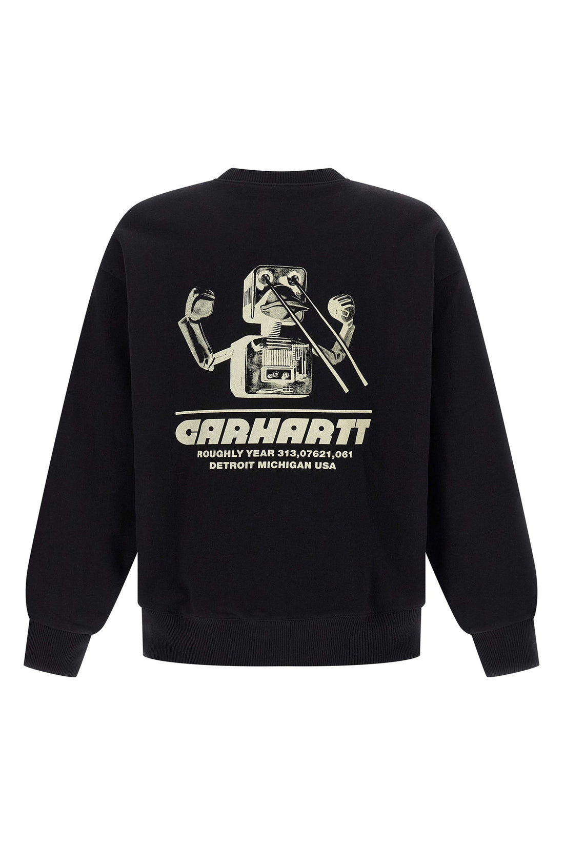 CARHARTT WIP L wiptopia sweatshirt in heavy unbrushed polyester-cotton jersey